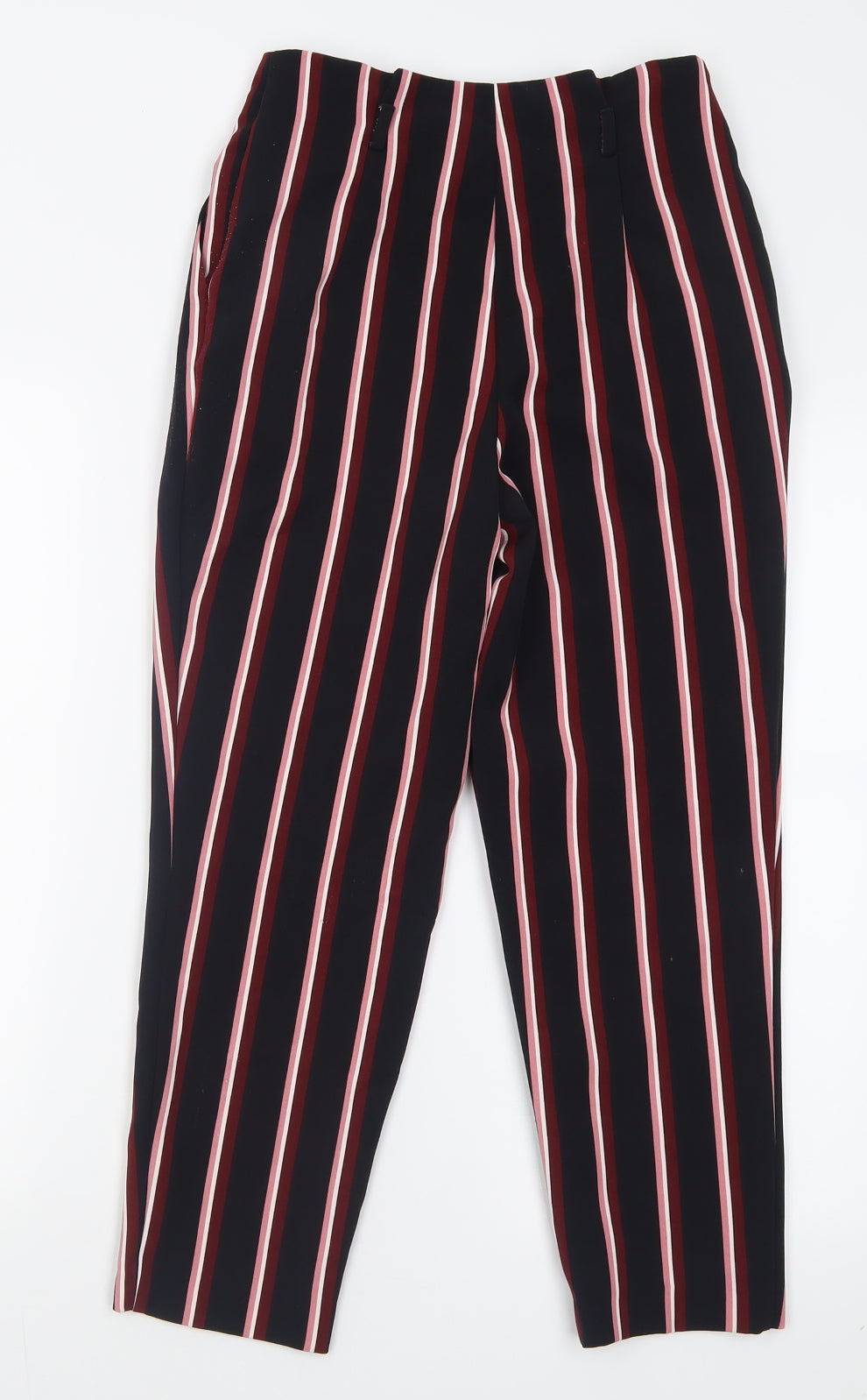 Womens UK Size 8 Miss Selfridge Regular Fit  Black Trousers