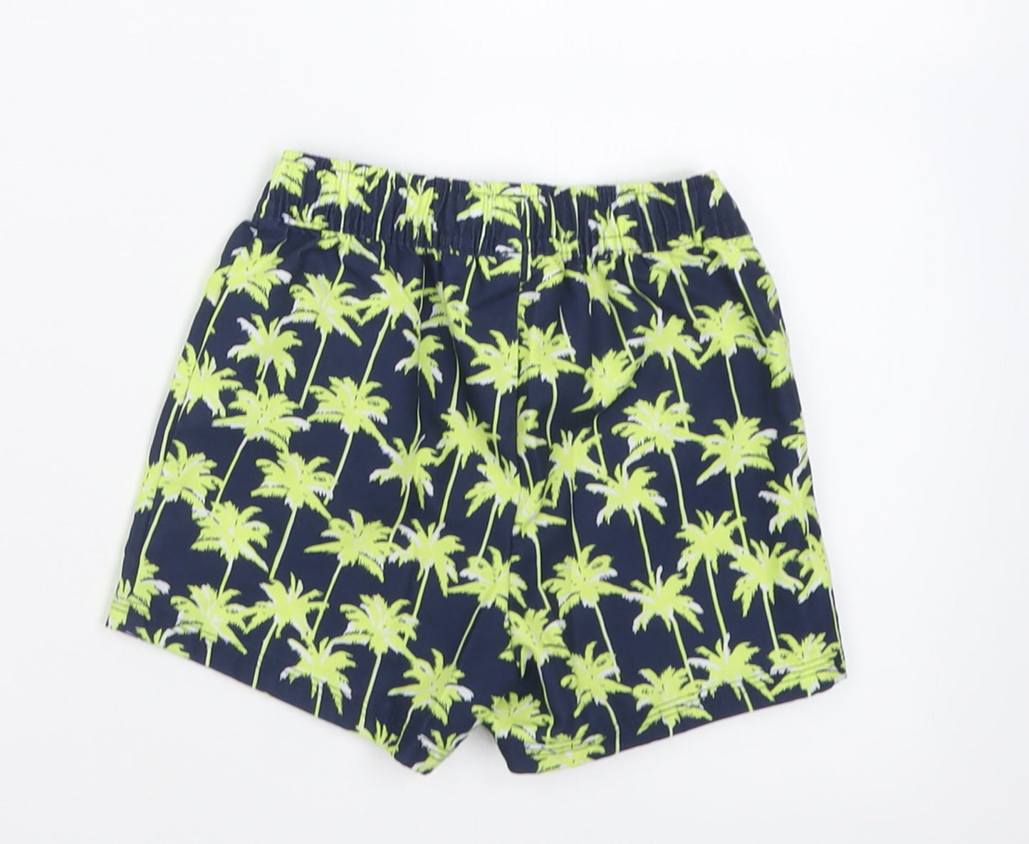 priamrk Boys Green  Polyester Cropped Trousers Size 12-18 Months  Tie