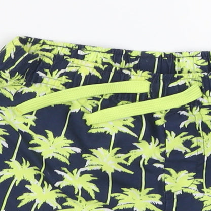 priamrk Boys Green  Polyester Cropped Trousers Size 12-18 Months  Tie