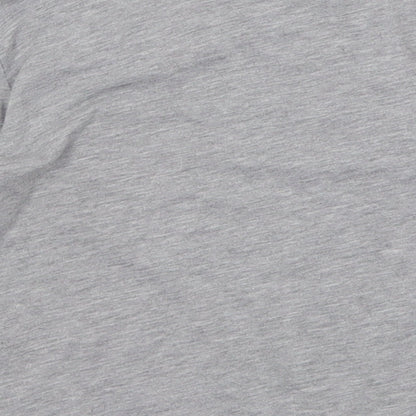 Brand and care label for In the Style girls’ grey polyester basic casual, size 5-6, years crew neck pullover - christmas