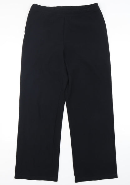 Womens UK Size 14 Dunnes Stores Regular Fit  Blue Trousers