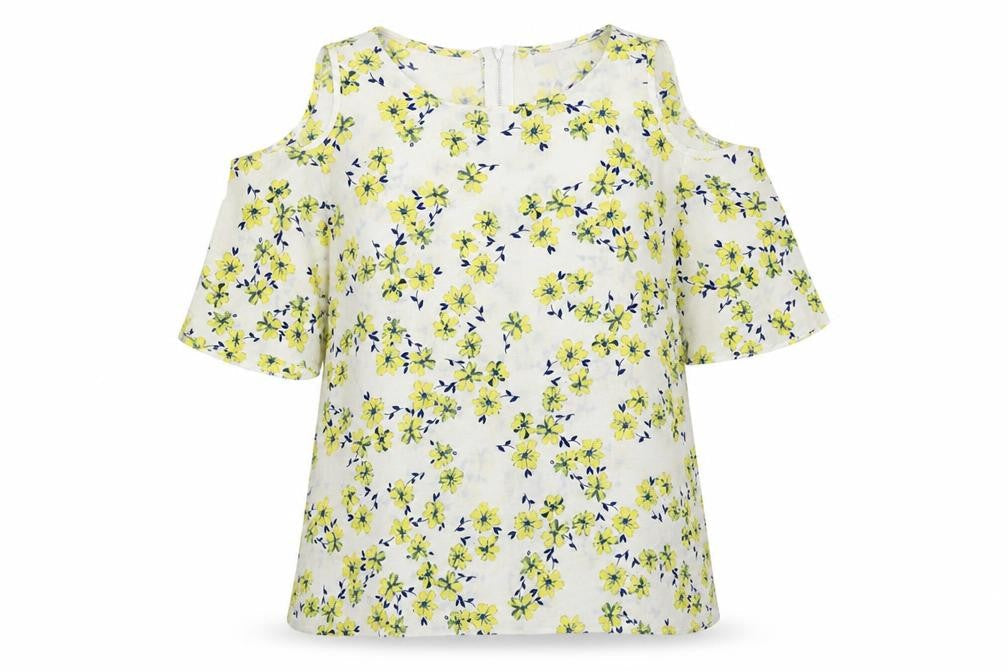 Womens UK Size 12 Atmosphere Multicoloured Basic Blouse