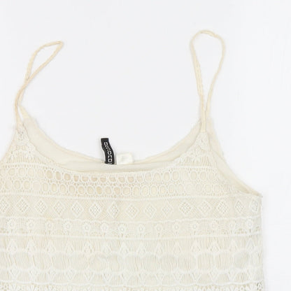 Womens UK Size S H&M White Camisole Tank
