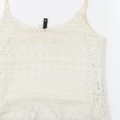 Womens UK Size S H&M White Camisole Tank
