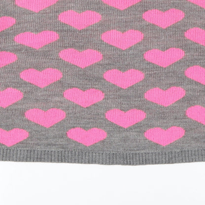 Womens UK Size M H&M Grey Pullover Jumper