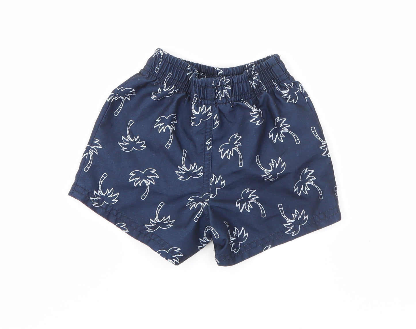 Primark Baby Blue  Polyester Cropped Trousers Size 9-12 Months