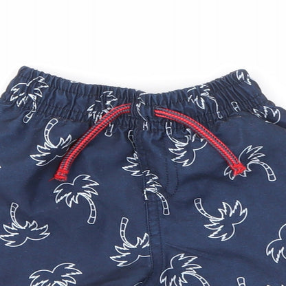 Primark Baby Blue  Polyester Cropped Trousers Size 9-12 Months