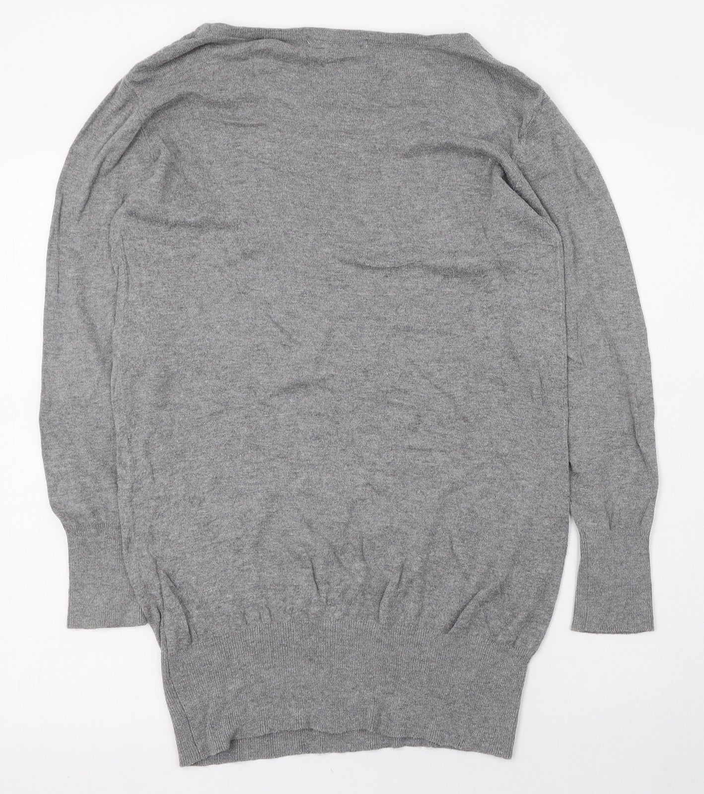 Womens UK Size 8 Klass Grey Pullover Jumper