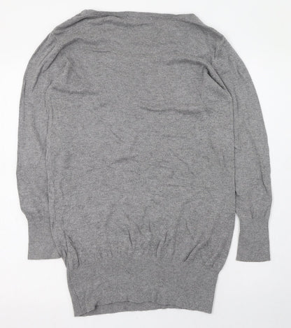 Womens UK Size 8 Klass Grey Pullover Jumper