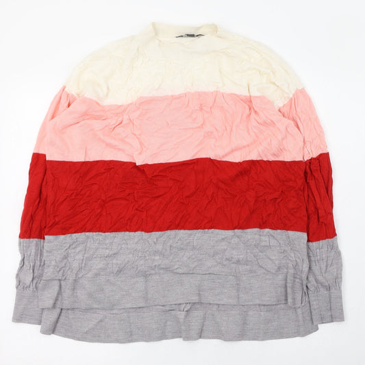 Womens UK Size 14 Dorothy Perkins Multicoloured Pullover Jumper
