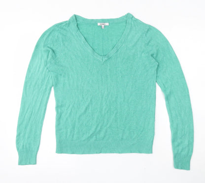 Womens UK Size 12 Pep & co Green Pullover Jumper