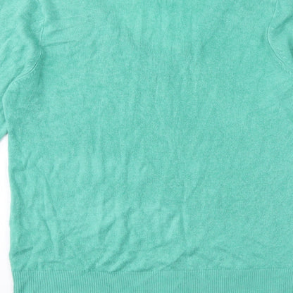 Womens UK Size 12 Pep & co Green Pullover Jumper