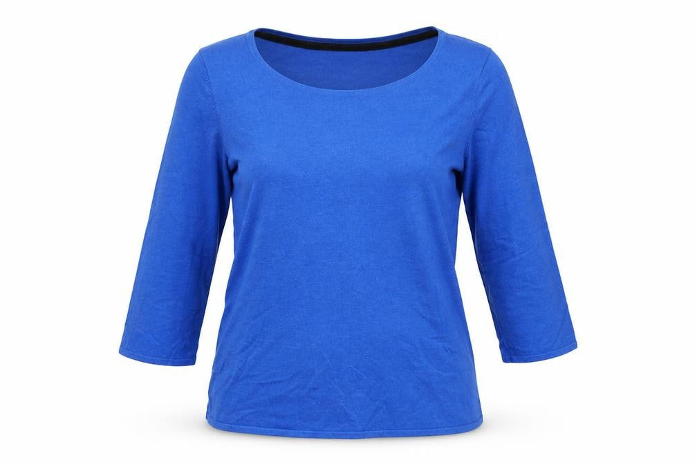 Womens UK Size M Planet Blue Pullover Jumper