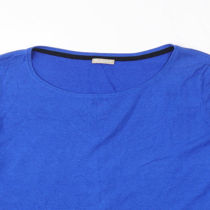Womens UK Size M Planet Blue Pullover Jumper