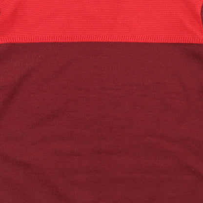 Womens UK Size 12 Classic Red Pullover Jumper