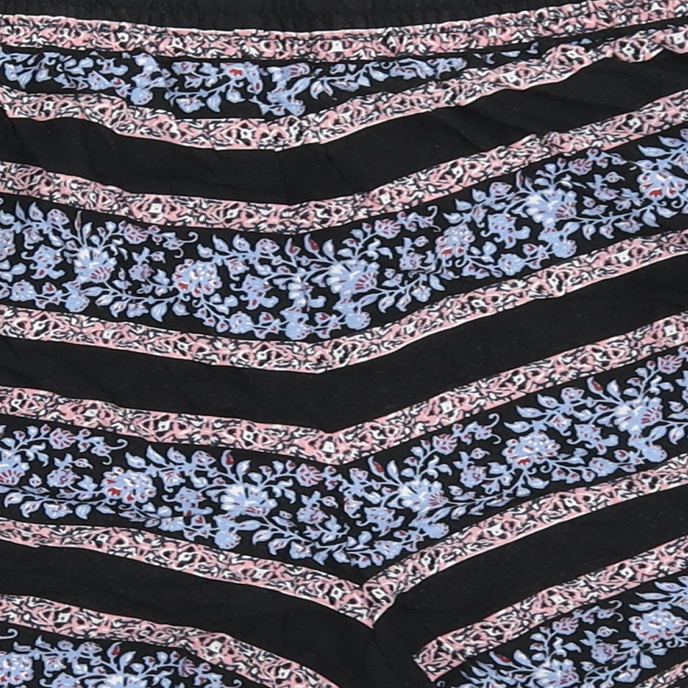 Atmosphere Womens Black  Viscose Hot Pants Shorts Size 4  Regular Pull On