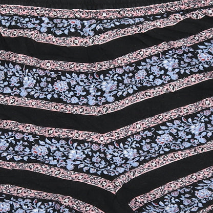 Atmosphere Womens Black  Viscose Hot Pants Shorts Size 4  Regular Pull On