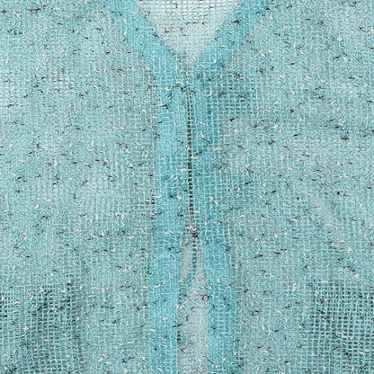 First Avenue Womens Blue V-Neck  Cotton Cardigan Jumper Size S