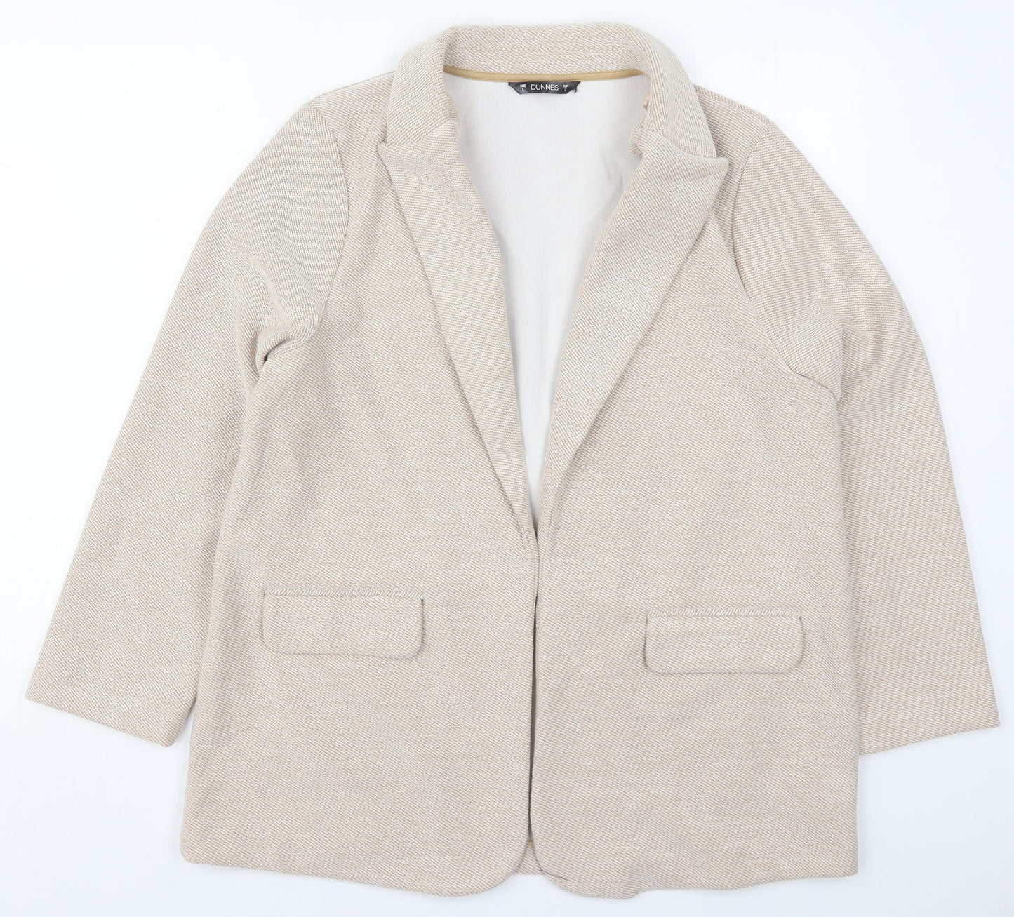 Womens UK Size L Dunnes Beige Jacket