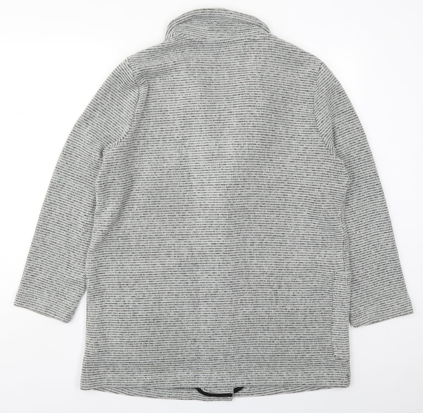 Dunnes Womens Grey   Jacket  Size L  Button