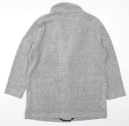 Dunnes Womens Grey   Jacket  Size L  Button