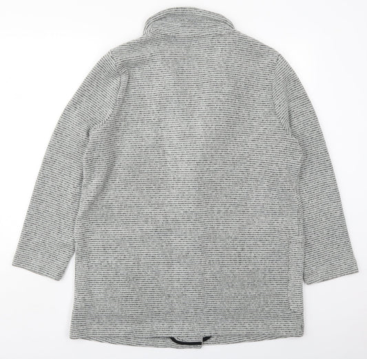 Dunnes Womens Grey   Jacket  Size L  Button