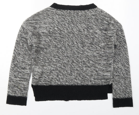 Womens UK Size 14 Internacionale Grey Pullover Jumper