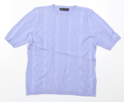 Womens UK Size 14 Marks and Spencer Blue Pullover Jumper