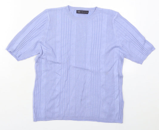 Womens UK Size 14 Marks and Spencer Blue Pullover Jumper