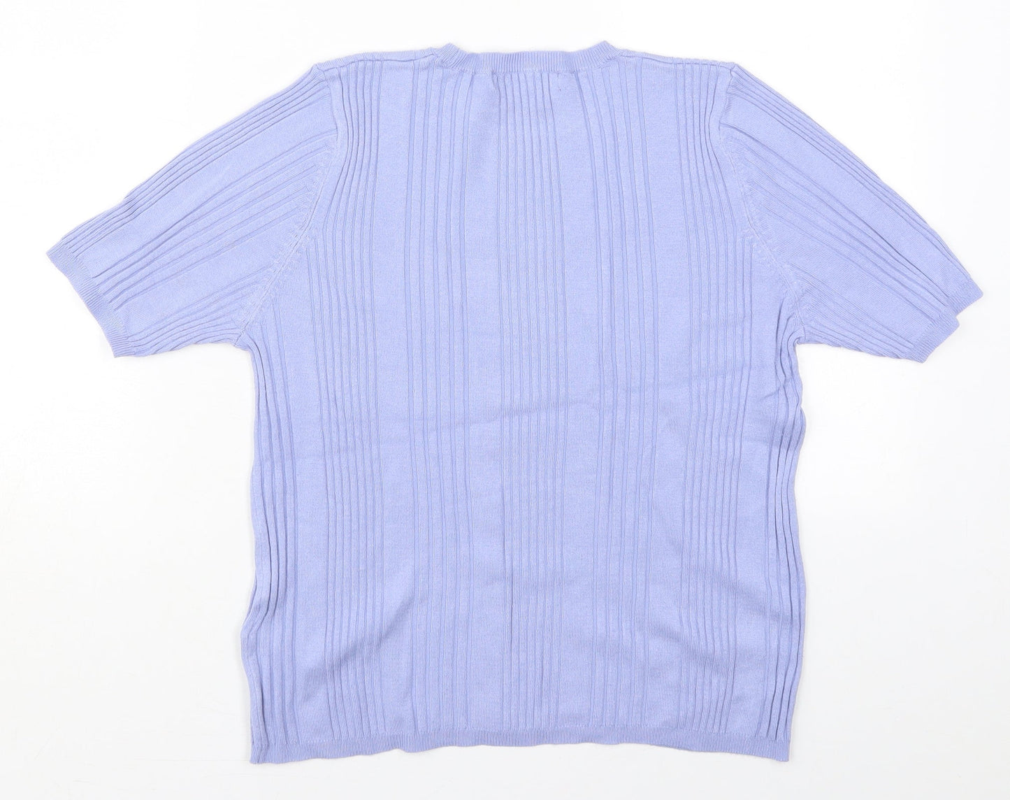Womens UK Size 14 Marks and Spencer Blue Pullover Jumper