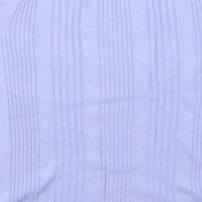 Womens UK Size 14 Marks and Spencer Blue Pullover Jumper