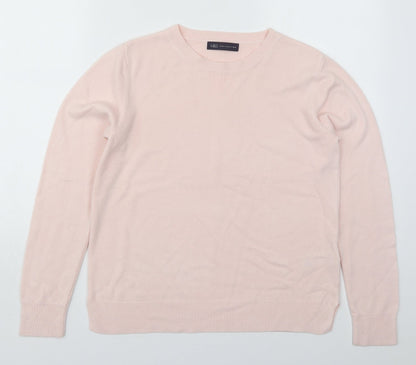 Womens UK Size 14 Marks and Spencer Pink Pullover Jumper