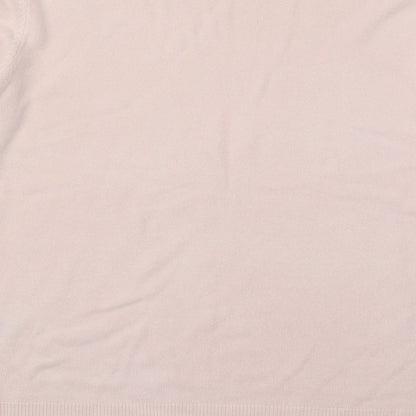 Womens UK Size 14 Marks and Spencer Pink Pullover Jumper