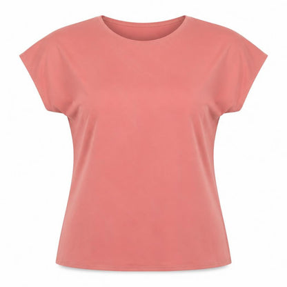 Womens UK Size 12 Saloos Pink Basic T-Shirt