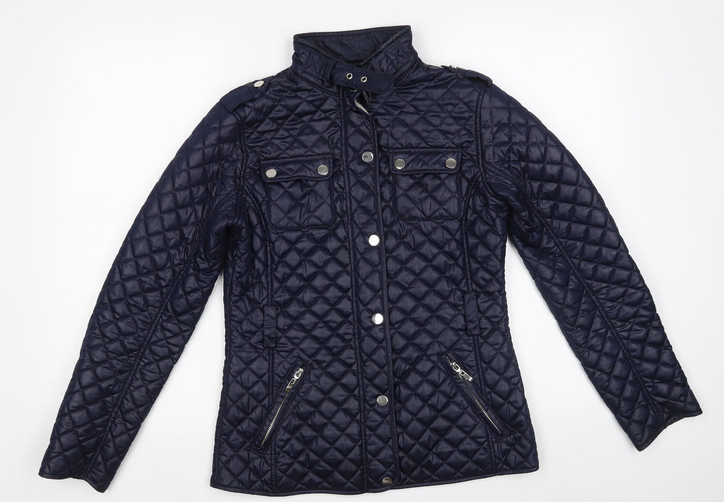 Womens UK Size 8 Gallery Blue Jacket