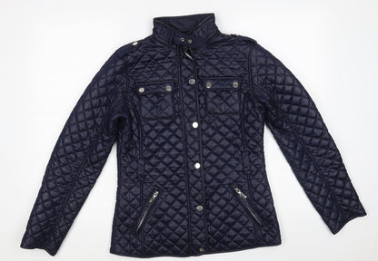 Womens UK Size 8 Gallery Blue Jacket