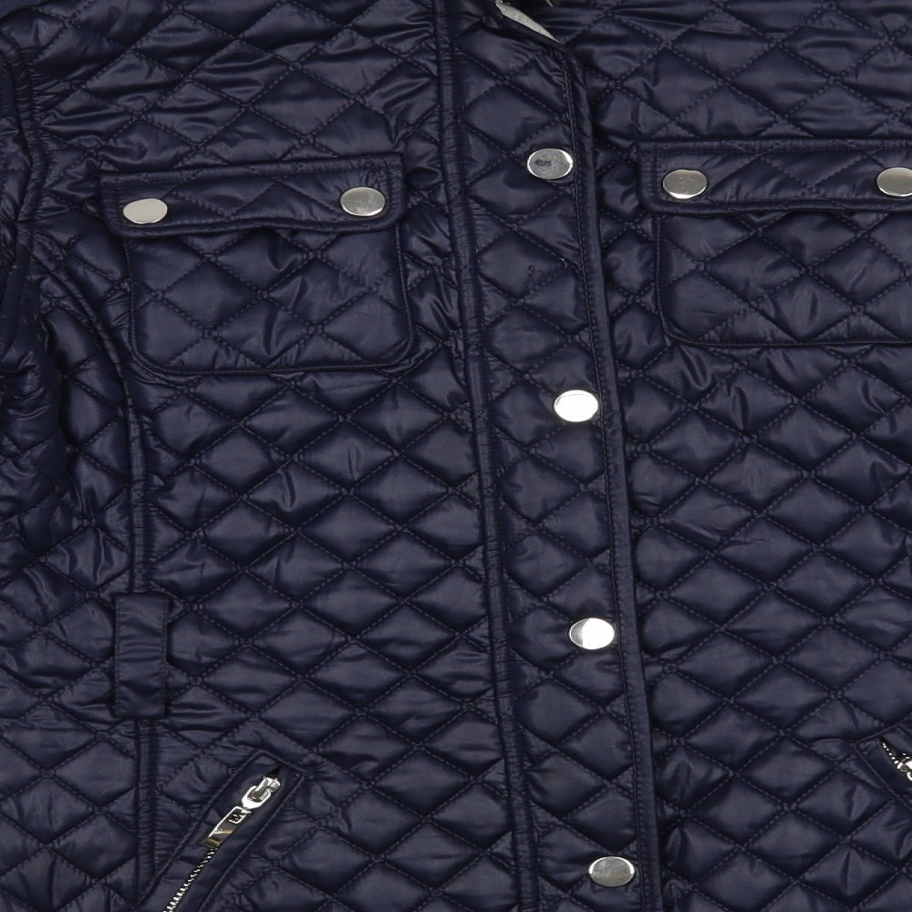 Womens UK Size 8 Gallery Blue Jacket