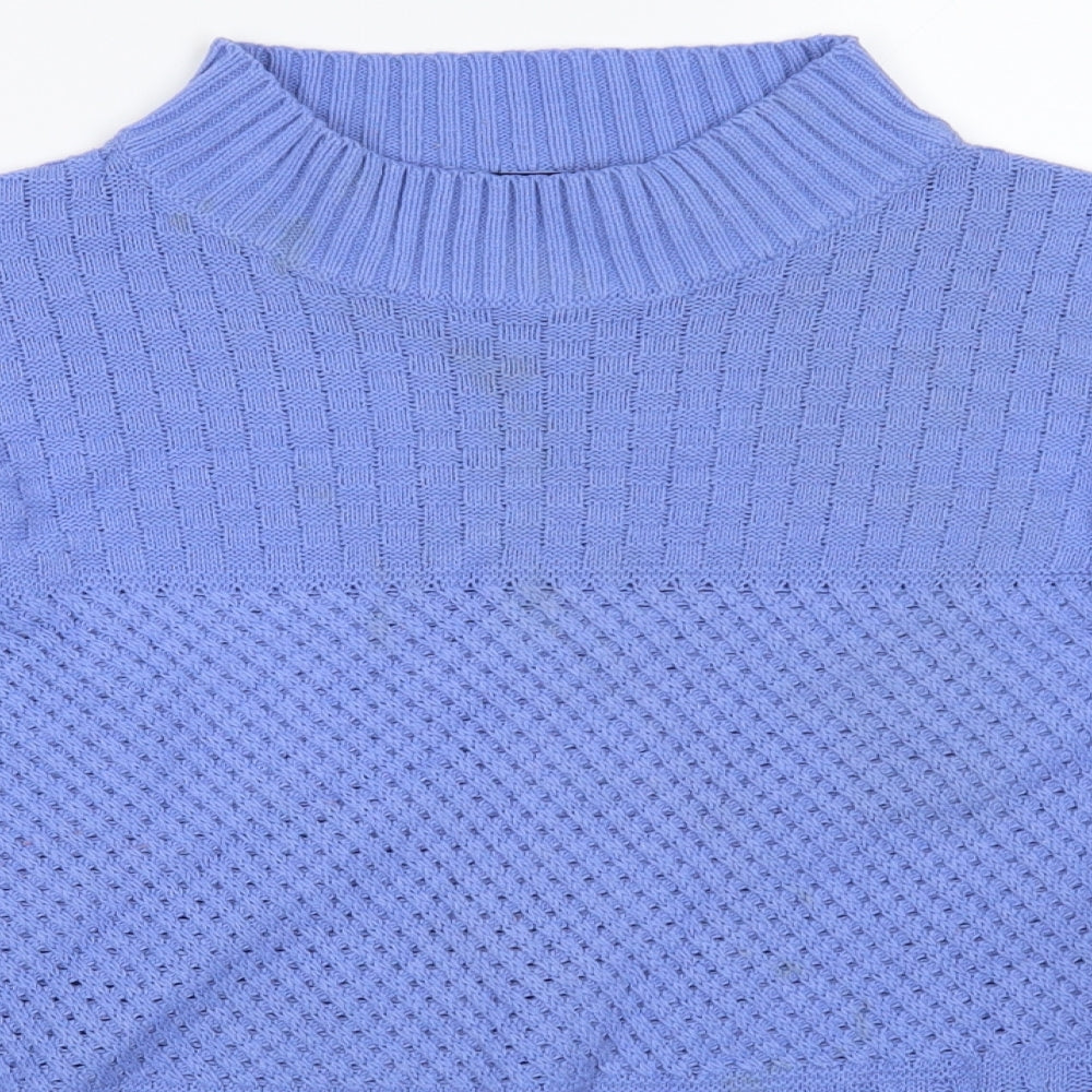 Womens UK Size 14 EWM Blue Pullover Jumper