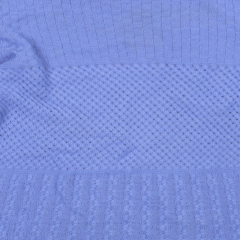 Womens UK Size 14 EWM Blue Pullover Jumper