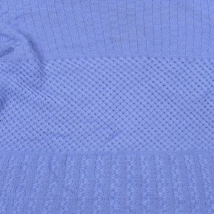 Womens UK Size 14 EWM Blue Pullover Jumper