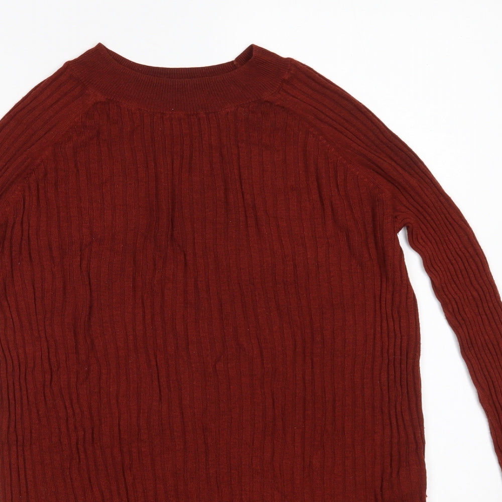 Womens UK Size 12 Matalan Brown Pullover Jumper