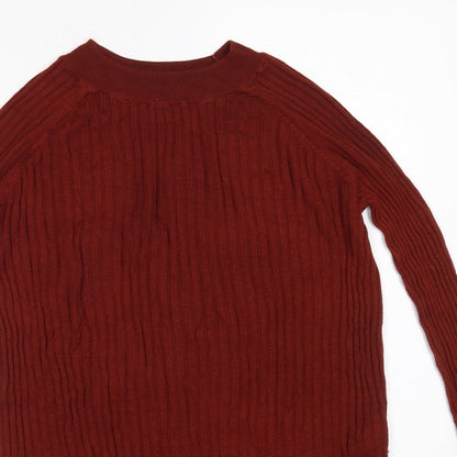 Womens UK Size 12 Matalan Brown Pullover Jumper