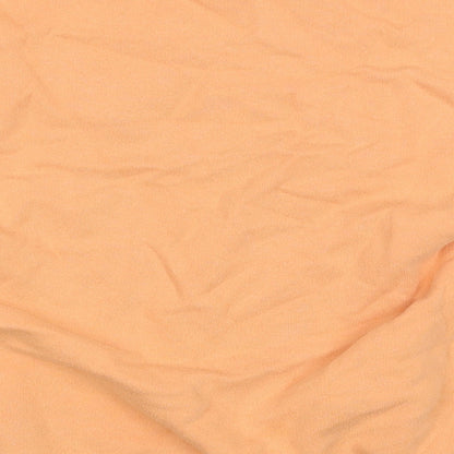 Womens UK Size M Pull&Bear Orange Pullover Jumper