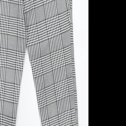 Gap Girls Black Plaid Cotton Capri Trousers Size 8 Years  Regular Pullover