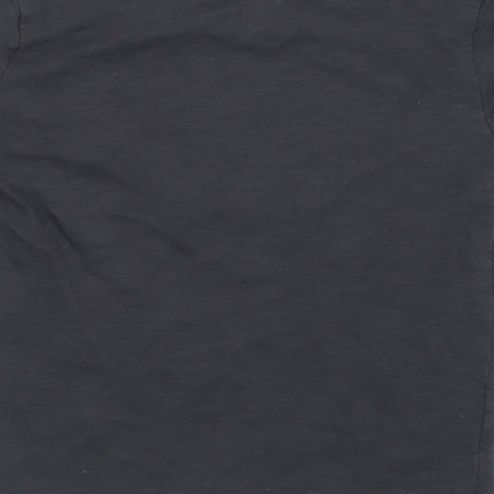 Primark Girls Grey  Cotton Basic T-Shirt Size 12-18 Months Crew Neck Pullover - future artist