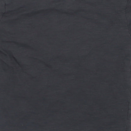 Primark Girls Grey  Cotton Basic T-Shirt Size 12-18 Months Crew Neck Pullover - future artist