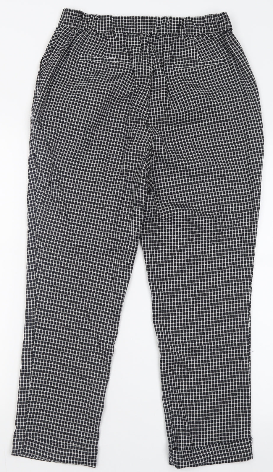 Womens UK Size 8 NEXT Regular Fit  Black Trousers