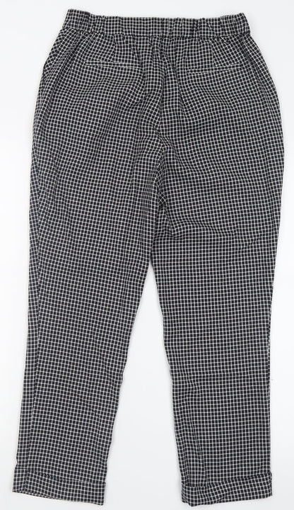 Womens UK Size 8 NEXT Regular Fit  Black Trousers