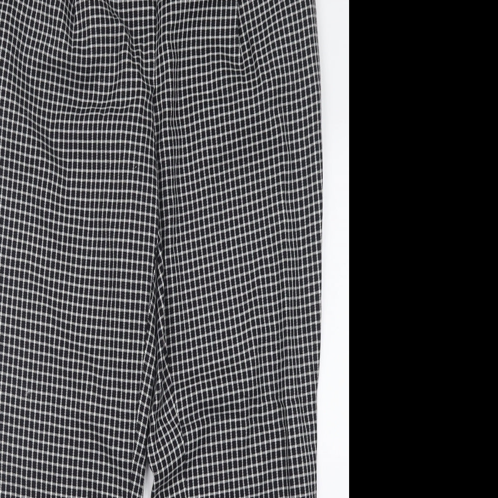 Womens UK Size 8 NEXT Regular Fit  Black Trousers