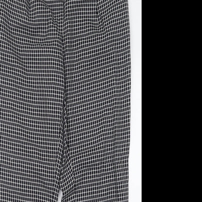 Womens UK Size 8 NEXT Regular Fit  Black Trousers